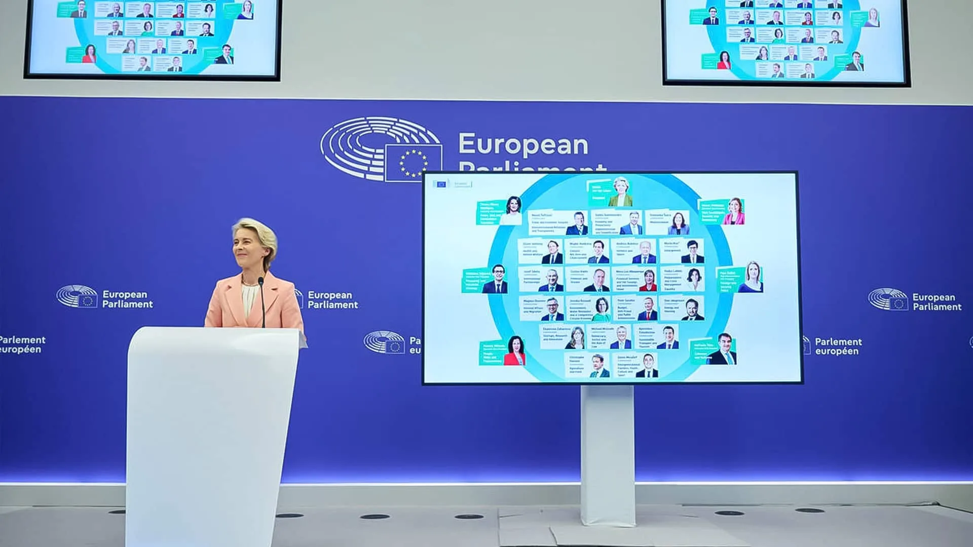 Von der Leyen propone una nueva estructura de la Comisión Europea con gran peso en digitalización y tecnología